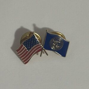 Nebraska Flag Pin